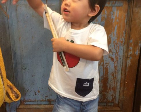 僕の髪の毛でオーダーした筆ができました